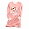 thumbnail image 1 of Hot6sl Women's Printed Round Neck Long Sleeved Top, 1 of 2