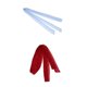 thumbnail image 1 of 2pcs Women Teen Girl Hair Ties Ponytail Holder Hair Rope Hair Band Hair Styling Accessories Headdress Decor Yuyangstore cintas de pelo de tela, 1 of 8