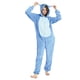 thumbnail image 3 of Kigurumi-Pijama de una pieza de unicornio para mujer y hombre, ropa de dormir de franela, disfraz de dibujos animados, mono de Animal, 3 of 6