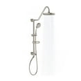 thumbnail image 3 of Pulse ShowerSpas Kauai III Shower Head Handheld Retro Spa System, Brushed Nickel, 3 of 5