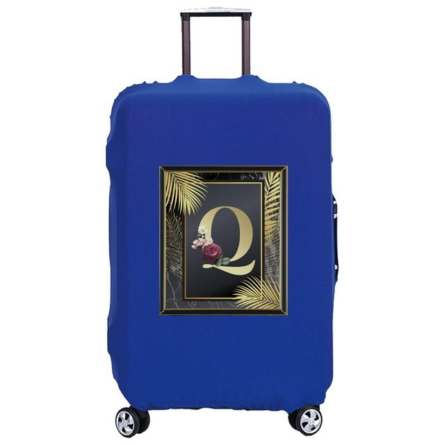 18-32 Inch Large Capacity Travel Essential Bag Travel Accessories Trolley Box Golden Letter Serie Print Pattern Protective Cover 8golden Q XL