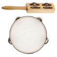 thumbnail image 1 of Handbell Campanillas Instrumentos de Percusiónes para Percusiónes Musical Instrumento CUTICAT Handbells Tambourine Toys, 1 of 8