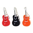 thumbnail image 1 of 3 llaveros pequeños de guitarra, regalo para amantes de música, para retrovisor del coche., 1 of 9