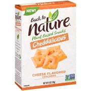 Back To Nature Cheddalicious Crackers Cheese 1 oz 6 Ea