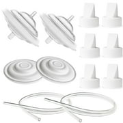 Nenesupply Pump Parts Compatible with Spectra S1 S2 9 Plus Breastpump Replace Backflow Protector Membrane Duckbill Valve Tube Not Original Spectra Replacement Pump Parts