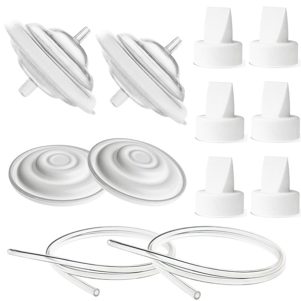 Nenesupply Pump Parts Compatible with Spectra S1 S2 9 Plus Breastpump Replace Backflow Protector Membrane Duckbill Valve Tube Not Original Spectra Replacement Pump Parts