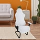 thumbnail image 3 of Funda Elásti Silla de Juegos, Universal, a Prueba de Polvo, Color Sólido, Ergonómica, Suave, Reposabrazos, Giratoria, Silla de Orden blanco perfecl Funda para sillón, 3 of 7