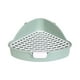thumbnail image 1 of Caja de arena para mascotas mediana, caja de baño triangular para conejos, hurones, chinchillas Verde, 1 of 9