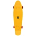 thumbnail image 1 of Rekon The Long Ranger 28" Cruiser Skateboard Yellow Red, 1 of 4