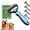 Blue-L, variant on Pet Pro Tool Grooming, Dual Tooth Groom Pro for Dogs, Cat Deshedding Brush, Dog Rake Brush for Shedding, Cats Comb Undercoat Long Hair Knotter Remover, Double Teeth Coat Dual-Sided Professional Tools