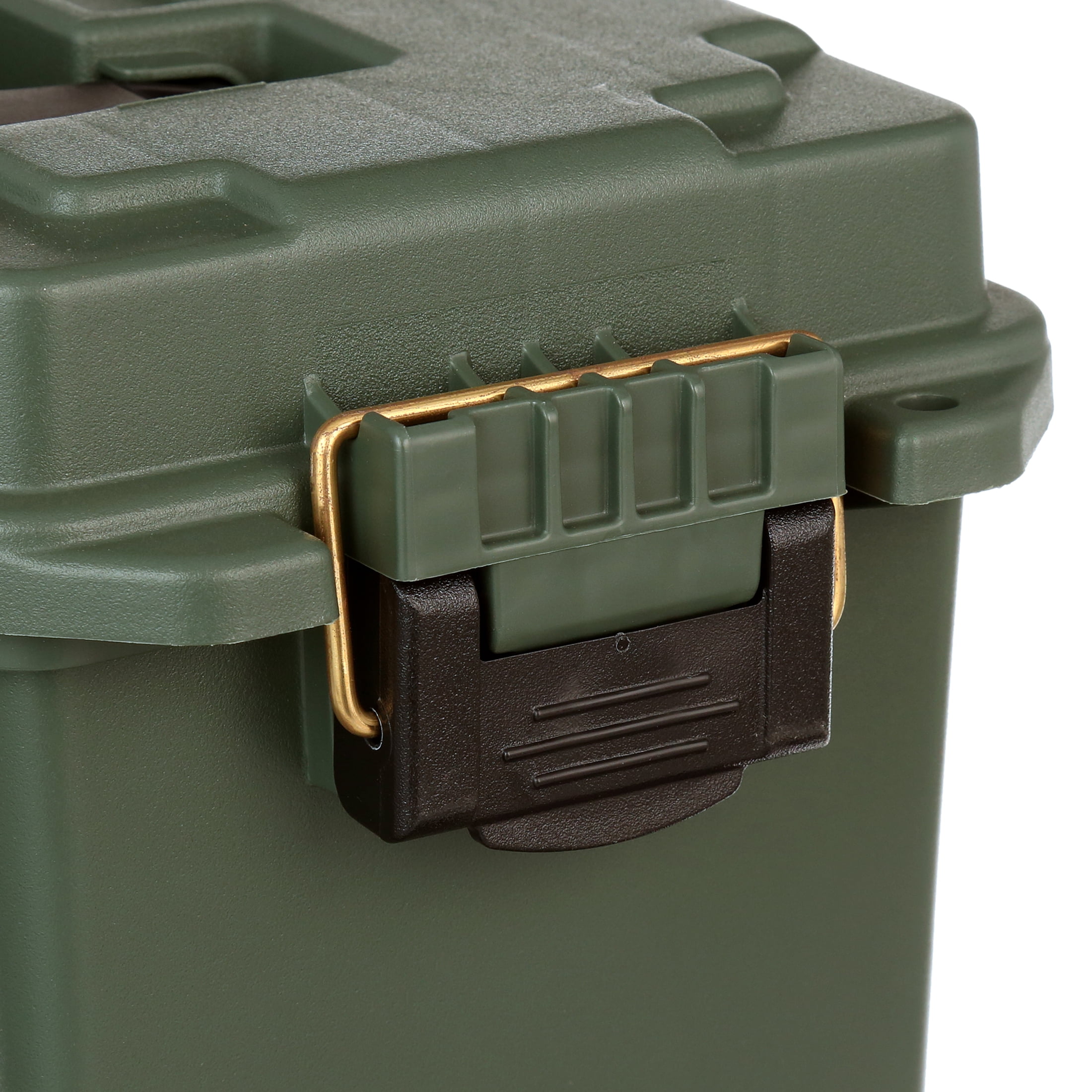 Plano 1712 Green Ammo Box, Multiple Caliber Storage, Size Large