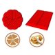 thumbnail image 1 of Molde de silicona para gofres, herramienta para hornear pasteles, chocolates y galletas, 1 of 5