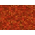 thumbnail image 1 of Ahgly Company Machine Washable Indoor Rectangle Transitional Scarlet Red Area Rugs, 8' x 12', 1 of 7
