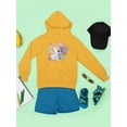 thumbnail image 3 of Retro Dippin’ Dots Delight - Colorful Ice Cream Treat Graphic Youth's Hoodie, 3 of 4