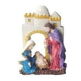 thumbnail image 4 of Estatuilla pintada a mano perfecl Conjunto de Natividad Decoración del hogar Figura Sagrada Familia, 4 of 8