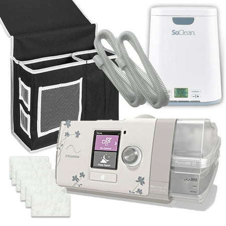 AirPack Auto for Her - AirSense S10 Autoset For Her w/ SoClean 2 CPAP Cleaner and Sanitizer Bundle Package
