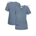 thumbnail image 5 of Adar Pro Scrubs For Women - Elevated V-Neck Scrub Top, 5 of 7