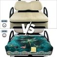 thumbnail image 4 of KUIFORTI Green Dragonfly Golf Cart Seat Blanket Covers Breathable Fashion Summer Outdoor Anti-hot Club Car Blanket Suitable Club Car and More 2 Person Seats Golf Carts, 4 of 7