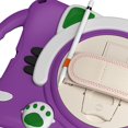 thumbnail image 6 of Dteck iPad 9.7 2018/2017 Case with 360 Rotatable Hand Strap/Shoulder Strap, Cute Cat Rugged Shockproof Kickstand Case with Handle Grip for iPad 6th Gen/iPad 5th Gen/iPad Air 2/iPad Air,Purple, 6 of 11