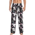 thumbnail image 1 of Fotbe Cute Poodle Dog Pantalones de Pijama para Hombre, Pantalones de Dormir, Pantalones de Casa con Cintura Ajustable y Bolsillos-Small, 1 of 6