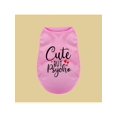 thumbnail image 1 of 1pc Pink Polyester Printed Vest Suitable For Small Dogs And Cats To Wear Both Indoors And Outdoors, 1 of 1