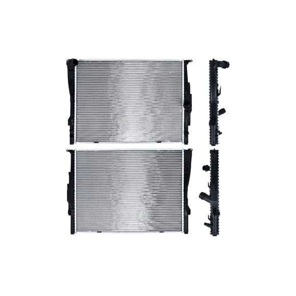 RADIADOR DE AGUA 328I 2007 al 2013 BMW Polar .