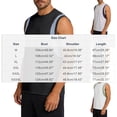thumbnail image 3 of Yaoyar Men's Athletic Performance Sleeveless Shirt Summer Workout Gym Running Fitness Breathable Muscle Tank Top, 3 of 9