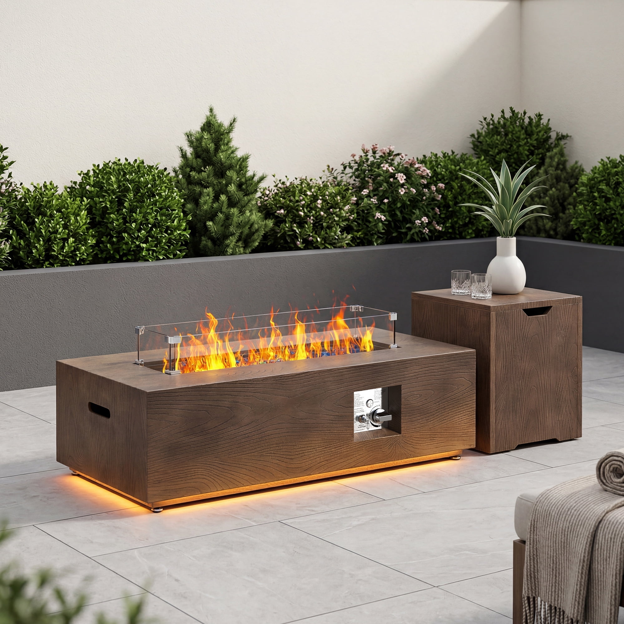 Ninja Fireside360 Outdoor Heater & Fire Pit, Black - Walmart.com
