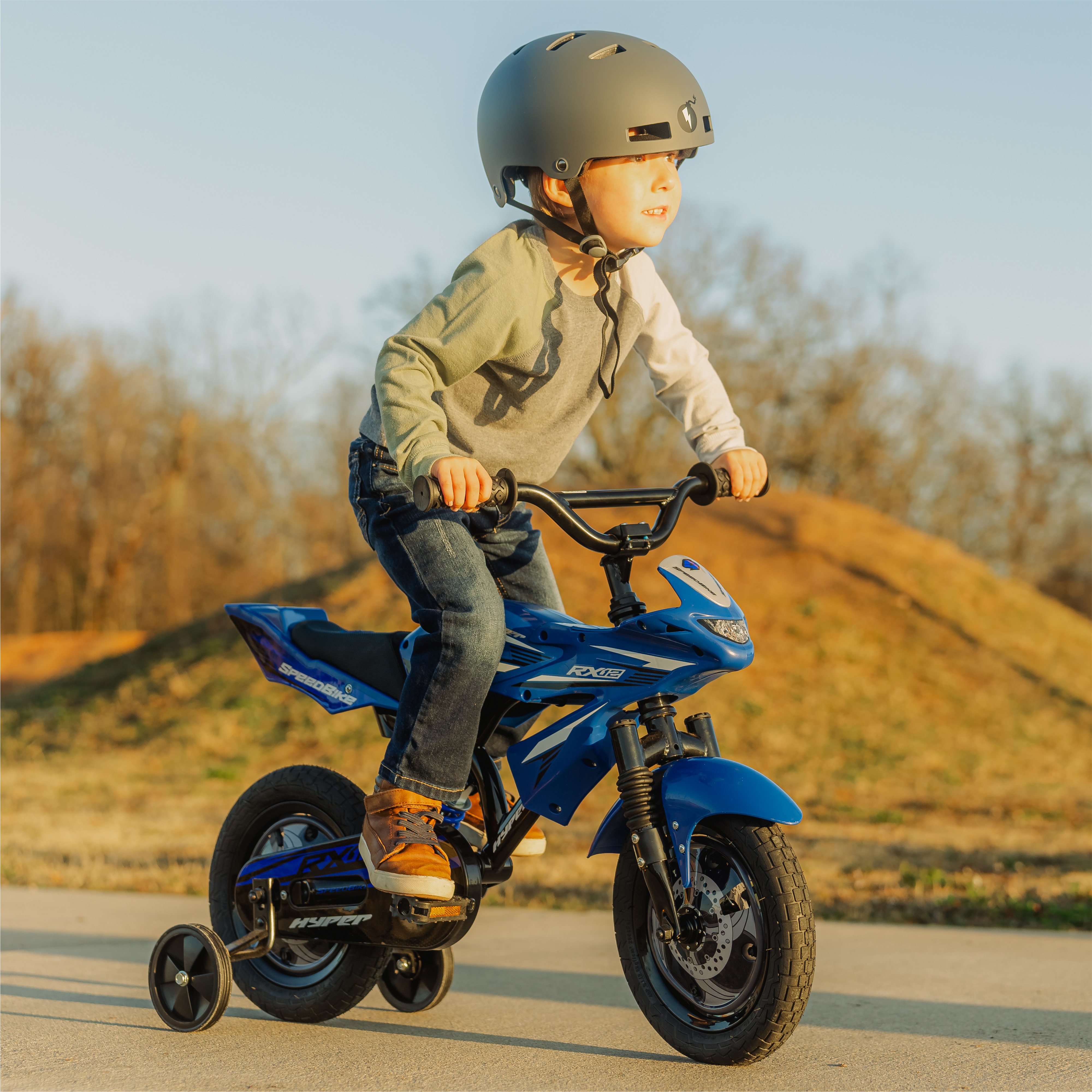 Hyper Bicycles Speed 12" Kids Bike, Blue photo 7