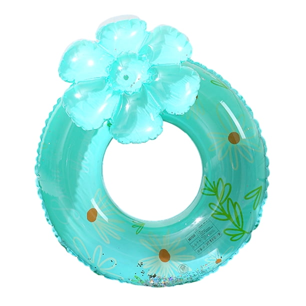 Equipo de juego acuático inflable circular para piscina de playa para niños adultos (90 verde)