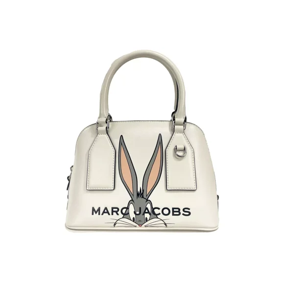 Marc Jacobs x Looney Tunes Bugs Bunny Small Leather Dome Satchel Crossbody Bag
