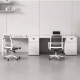 thumbnail image 4 of Standing Storage Office Desk Executive Drawers Modern Legs Computer Desks European Shelf Escritorios De Ordenador Furnitures My Lux Decor Round, 4 of 26