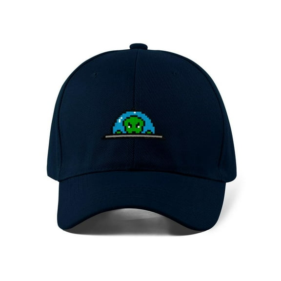 8 Bit Pixel Flying Saucer Hat Hat -Image by Shutterstock, Small