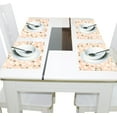 thumbnail image 4 of Dainty Pink Floral 6-Piece 12x18in Durable Place Mats, Heat-Proof and Non-Slip, 4 of 8