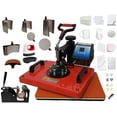 thumbnail image 1 of Combo 9 en 1 Craftech Plancha de Sublimación color Rojo, 1 of 7