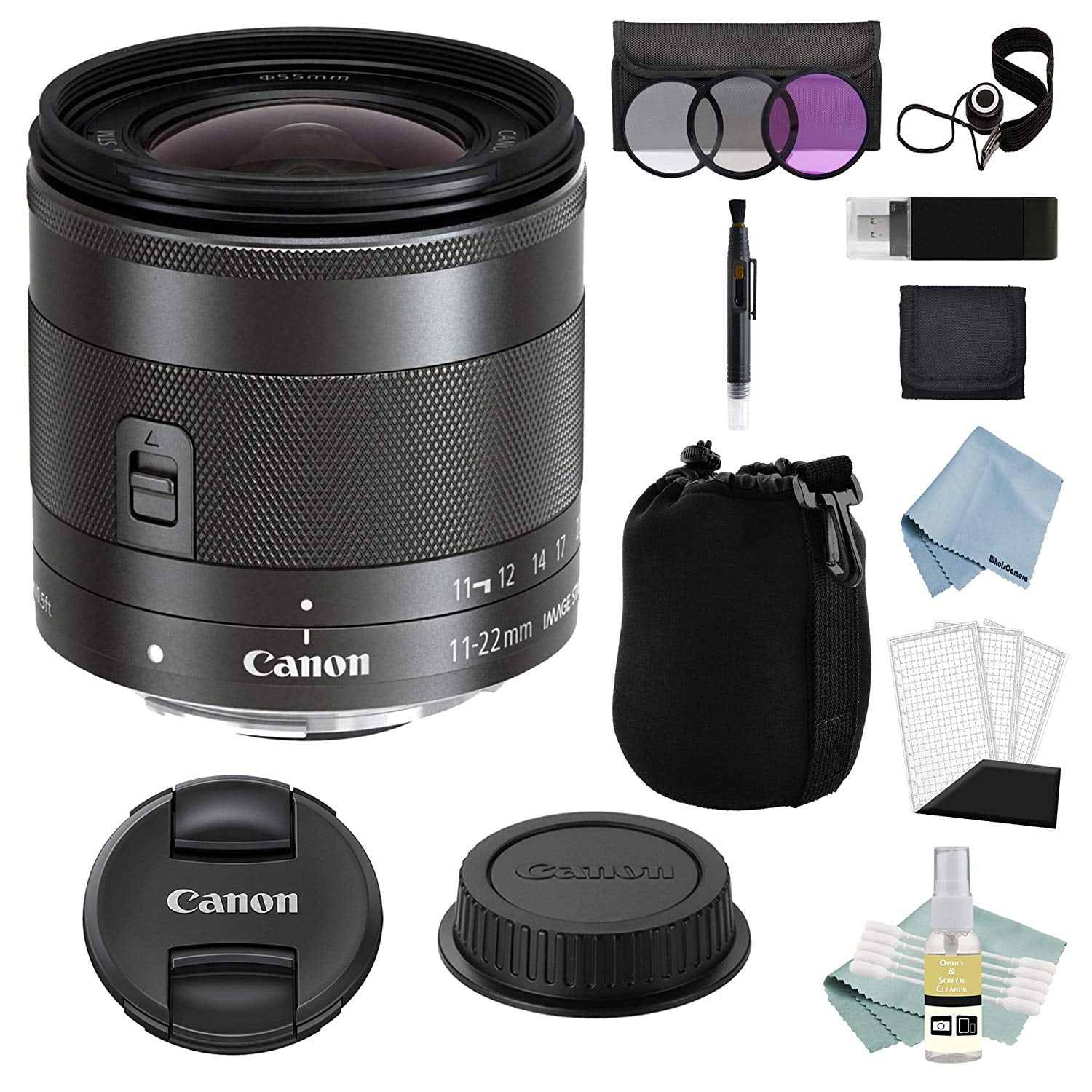 Canon Ef M 11 22mm F 4 5 6 Is Stm Lens Bundle Walmart Com Walmart Com Canon Ef M 11 22mm F 4 5 6 Is Stm Lens Bundle Walmart Com Walmart Com
