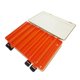 thumbnail image 4 of Caja de Transporte de Señuelos de Pesca Portátil Organizador para Aparejos de Pescar , S Naranja Naranja s Macarena Estuche para señuelos de pesca, 4 of 6
