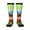 2 Black-1, variant on Xecao Flying Frog On Branch Print Compression Socks for Both Men And Women for Running, Travel, Flight, Nurse