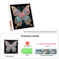 thumbnail image 4 of 5D DIY Kit Con Forma Especial Parcial Mariposa 30x30cm, 4 of 9