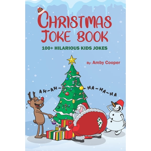 Christmas Joke Book: Funny Jokes for Kids, Children's Joke Book, 100 Clean Fun Kid's Jokes, (Paperback)