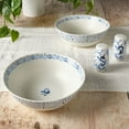 thumbnail image 5 of Fitz and Floyd Sicily Blue Serve Bowls Salt P Set, 5 of 11
