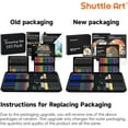 thumbnail image 3 of Shuttle Art 103 PCS Drawing Kit, Professional Drawing Supplies with Sketch, Charcoal, Colored, Graphite, Pastel Pencils & Sticks, Complete Drawing Tools and Paper Pads in Zipper Case, 3 of 8