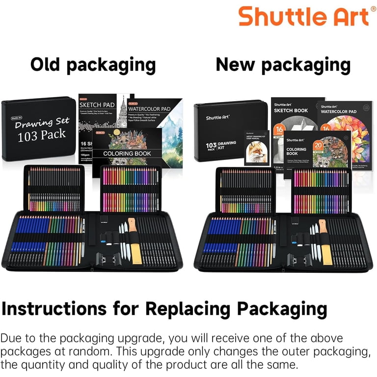 Shuttle Art 103 Piece Professional Drawing Kit photo 3