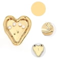 thumbnail image 3 of Unique Bargains Ceramic Jewelry Tray Decorative Trinket Dish Organizing Jewelry Boxes Gold, 3 of 7