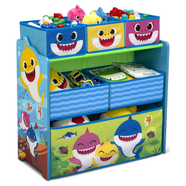 Baby Shark 4-Piece Room-in-a-Box Bedroom Set by Delta Children 