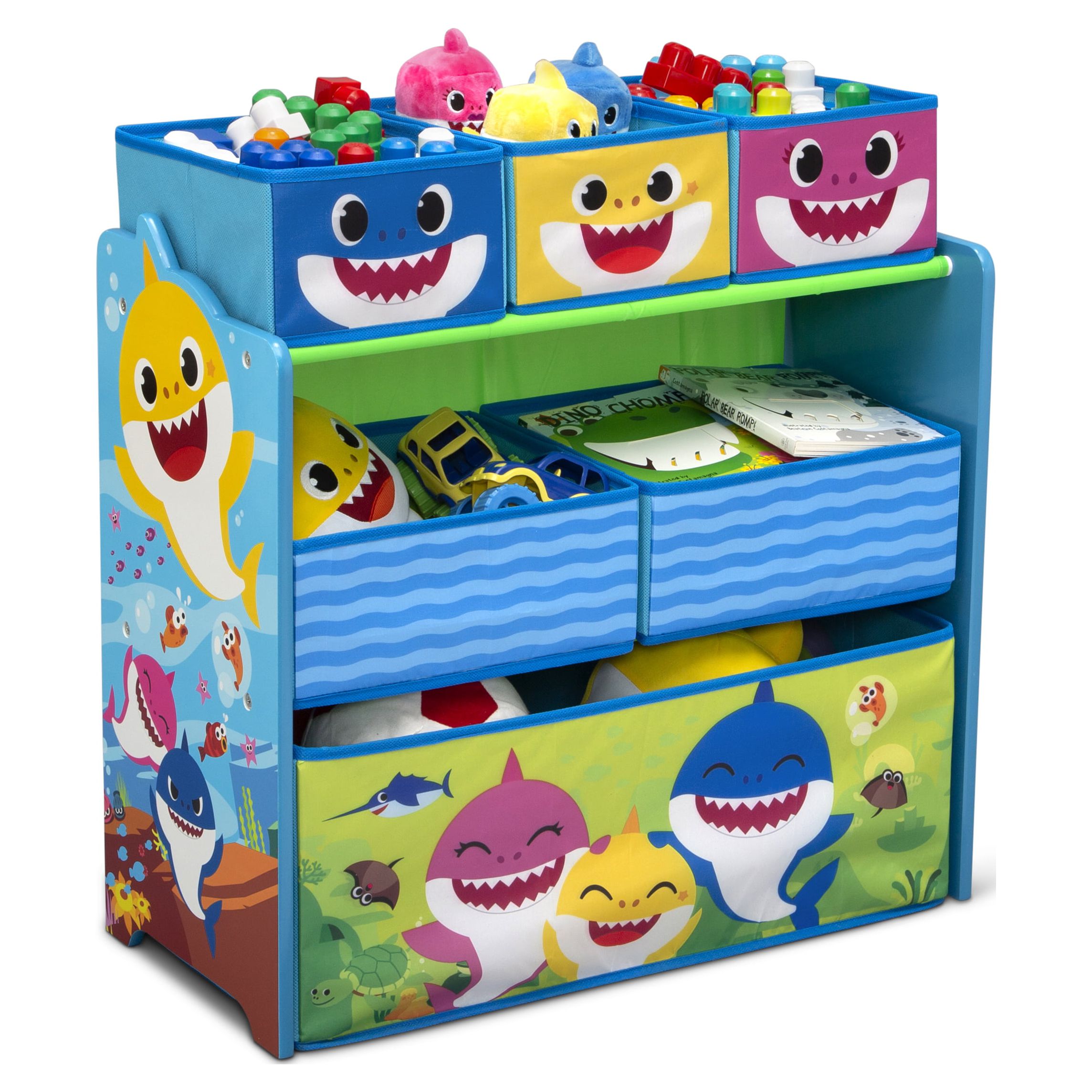 Baby Shark 4-Piece Room-in-a-Box Bedroom Set by Delta Children - image 12 of 20