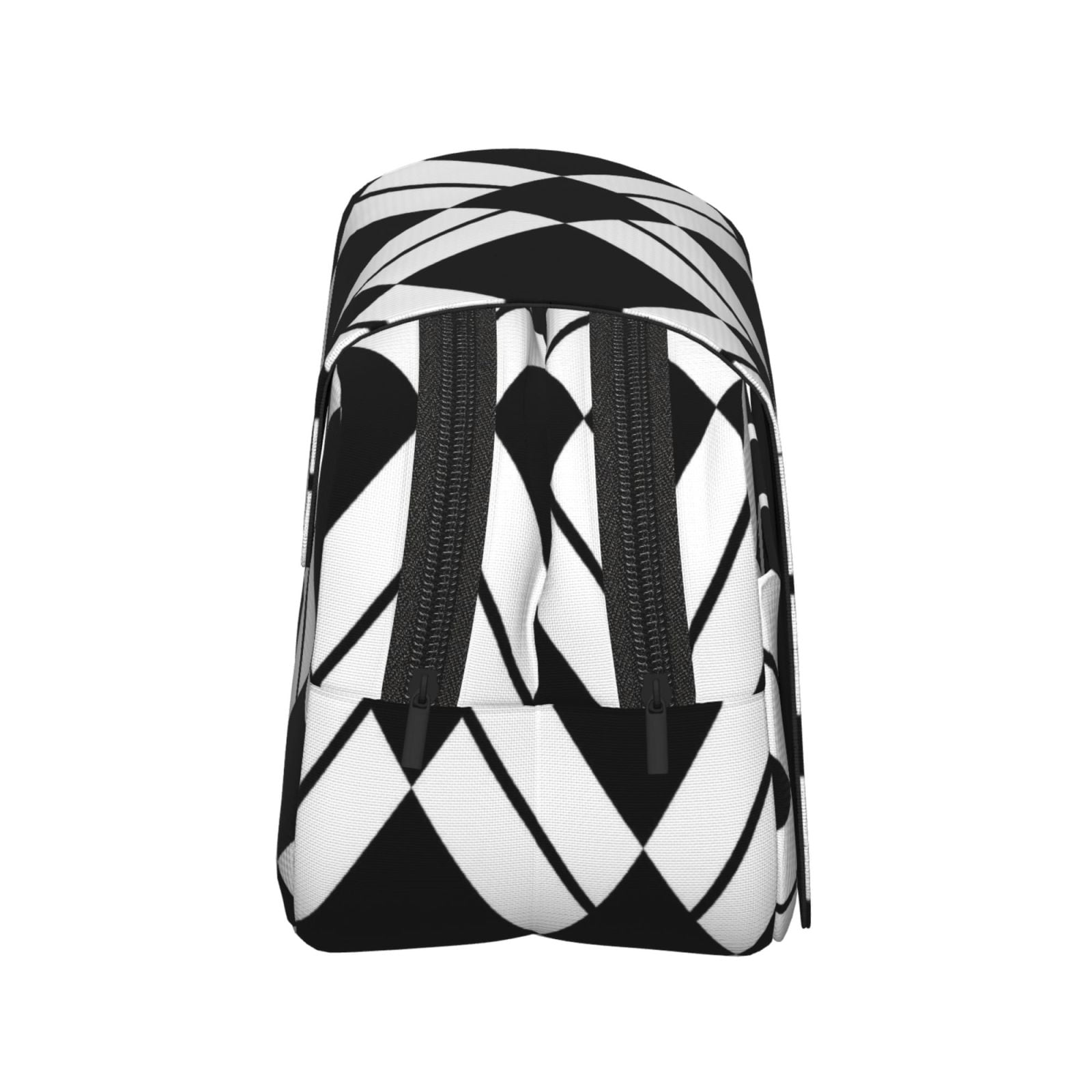 Large-Capacity Flip-Top Double-Layer Pencil Case, Multi-Functional Pocket Pen Case, Durable Stationery Organizer White And Black Checkered Pattern