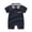 style-03 Navy, variant on Kogui Baby Clothes Boy Newborn Baby Boy Shirt Romper Bodysuit Summer Infant Clothes 0 3 6 9 12 18 24 Months (Green,6-9 Months)