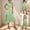 Green, variant on Daiosportswear Women'S Summer Satin Elegance Backless Twist Cap Sleeves Midi Dress Cowl Neck Slit Cocktail Wedding Guest Dresses,Women'S Short-Sleeved Dress Green L(L)