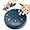 Navy, variant on Steel Tongue Drum rain chime 8 Notes 6 Inches Chakra Tank Drum Steel Percussion Padded Travel Bag and Mallets,Musical Education Entertainment Meditation Yoga Zen Gifts (Navy)